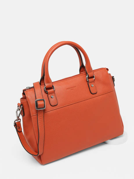 Satchel Confort Leather Hexagona Orange confort 469844 other view 2