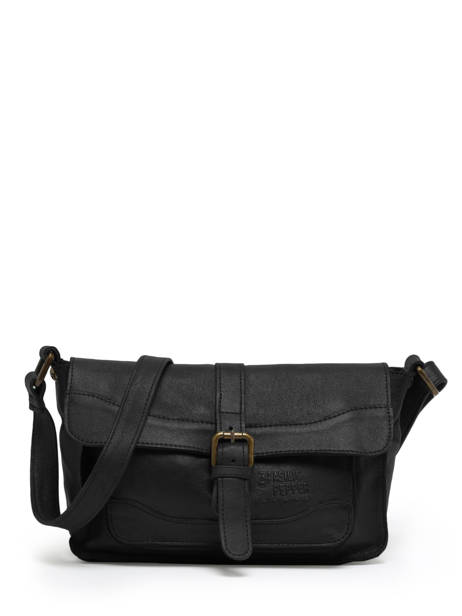 Crossbody Bag Basilic pepper Black cow BCOW61