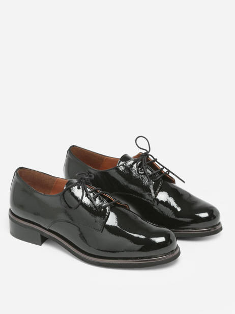 Derby Shoes Yanira In Leather Folie's Black women YANIRA other view 3