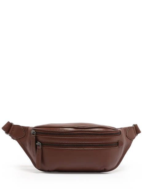 Sac Banane Yves renard Marron nappa 81510