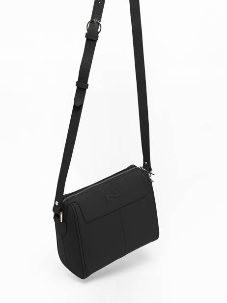 Leather Sasha Crossbody Bag Nathan baume Black riders 3 other view 2