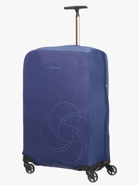 Suitcase Cover Samsonite Blue global ta 121224 other view 1