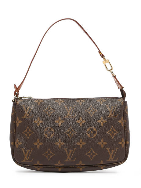 Mini-sac D'occasion Louis Vuitton Pouch Monogrammé Brand connection Marron louis vuitton AAZ0834