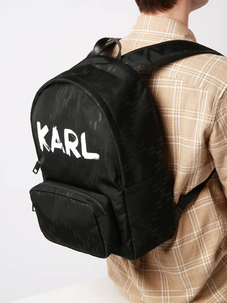 Sac à Dos Karl lagerfeld Noir k etch 236M3055 vue secondaire 1