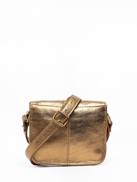 Crossbody Bag Vintage Leather Paul marius Gold vintage ESSENTIE other view 4