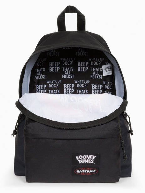 Sac à Dos 1 Compartiment Eastpak Noir eastpak x looney tunes K620LOO vue secondaire 3