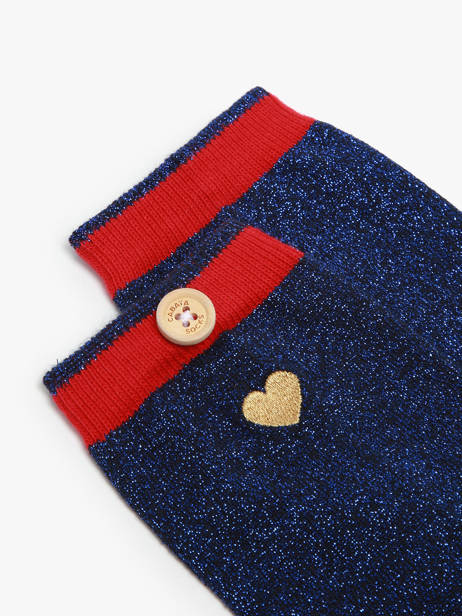 Socks Cabaia Blue socks women SEK other view 1