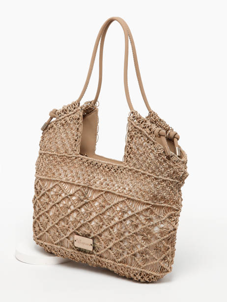 Braided Jute Tanaisie Shoulder Bag Woomen Beige tanaisie WTAN04 other view 2