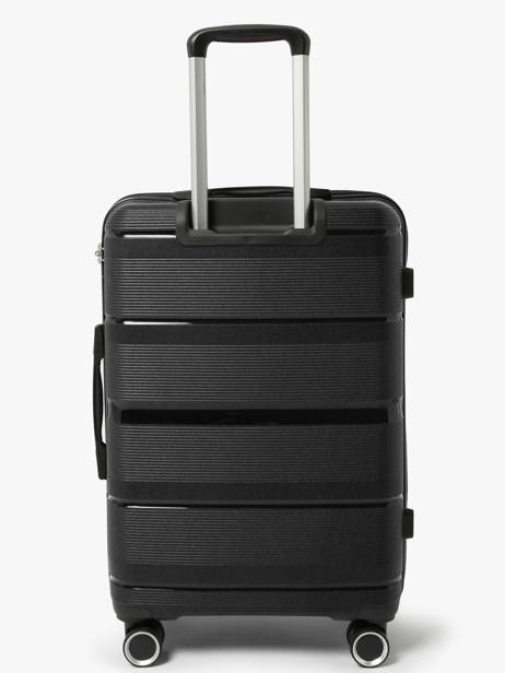 Hardside Luggage Porto Triplus Black porto 12M other view 4