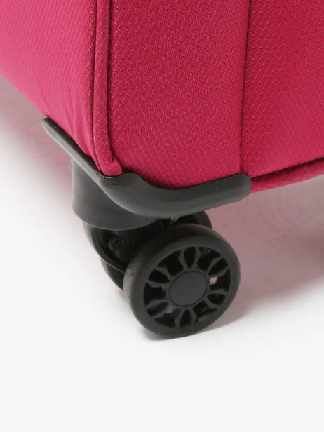 Softside Luggage Sun Travel Red sun M other view 2