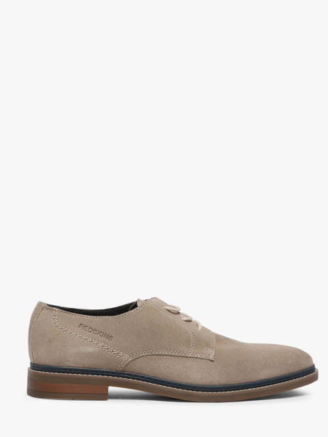 Derby Shoes In Leather Redskins Beige men SARIN