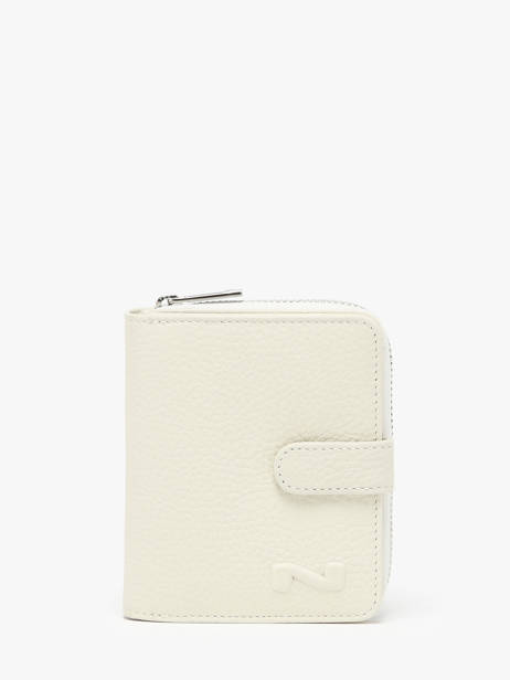 Leather Original N Wallet Nathan baume Beige original n 100253N