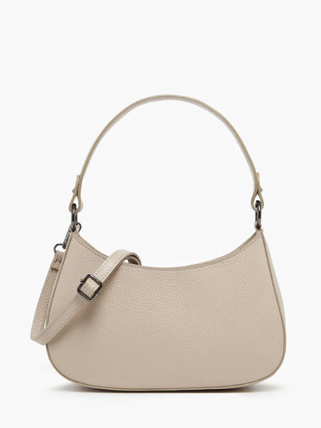 Sac PortÃ© Ã©paule Caviar Cuir Milano Beige caviar CA23120