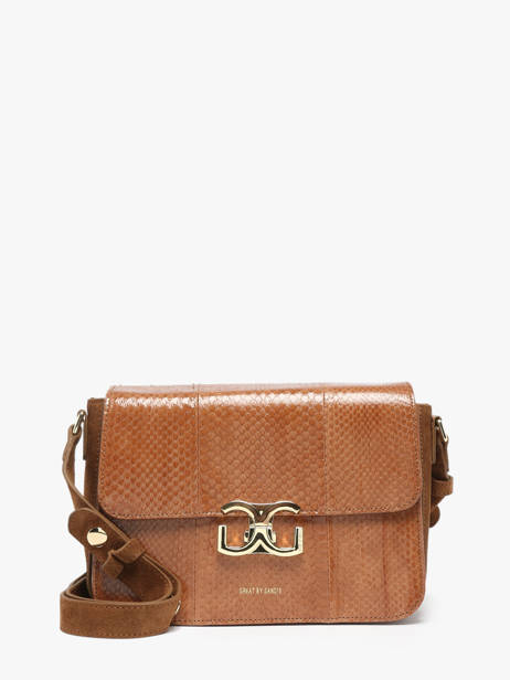 Shoulder Bag Anna Leather Great by sandie Beige anna SNA