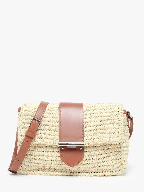 Sac BandouliÃ¨re Ily Osier Paille Lancaster Marron ily osier 9