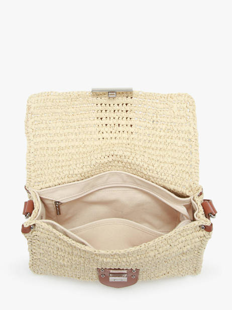 Sac BandouliÃ¨re Ily Osier Paille Lancaster Marron ily osier 9 vue secondaire 3