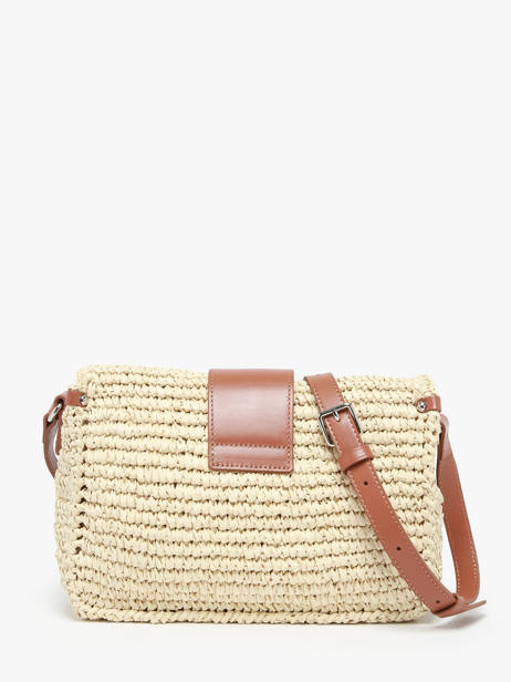 Sac BandouliÃ¨re Ily Osier Paille Lancaster Marron ily osier 9 vue secondaire 4