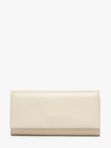 Wallet Leather Lancel Beige billie A12769