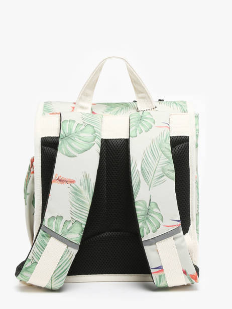 Sac à Dos 1 Compartiment Cameleon Multicolore retro SD30 vue secondaire 4