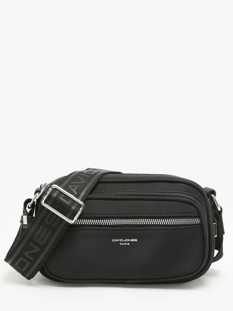 Sac Bandoulière Berlin Polyester David jones Noir berlin CM6907