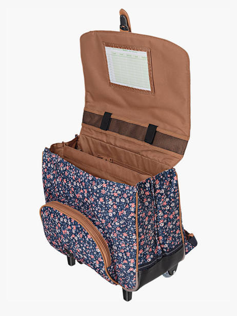 Cartable à Roulettes 2 Compartiments Tann's Multicolore les fantaisies f 42269 vue secondaire 2