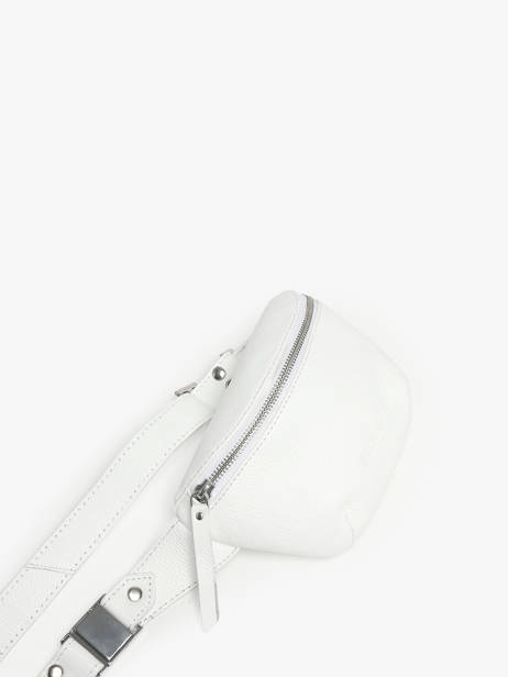 Xs Leather Vedette Belt Bag Paul marius White vedette BANAXVED other view 2