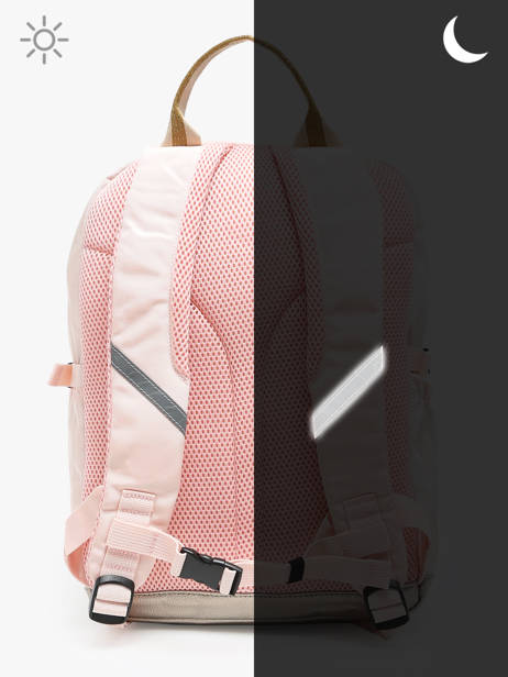 1 Compartment Backpack Caramel et cie Pink boheme FI other view 5