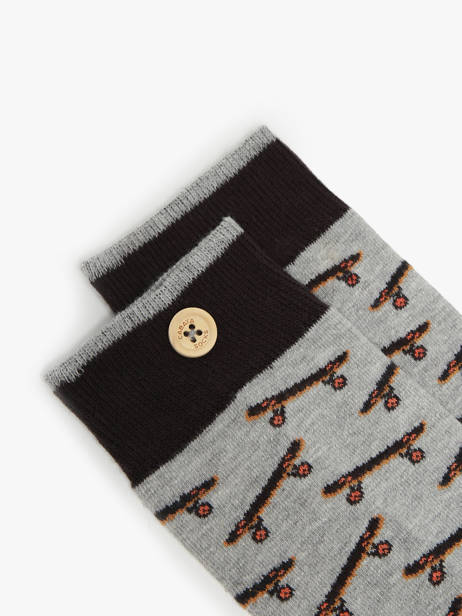 Socks Cabaia Gray socks men ANG other view 1