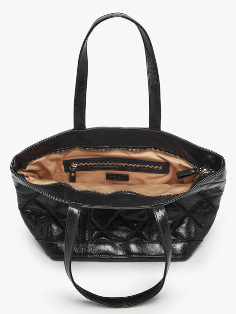 Cabas Cabas Cuir Cuir Vanessa bruno Argent cabas cuir 84V40378 vue secondaire 3