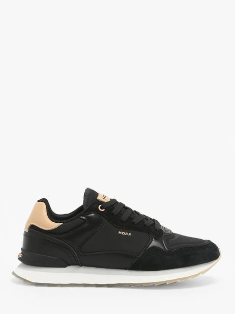 Leather Sneakers New York Hoff Black women 22202014