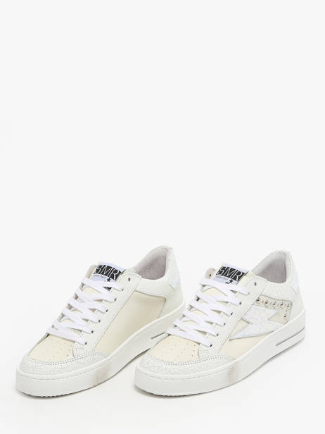 Sneakers Noubar In Leather Semerdjian White women NOUBA125 other view 2