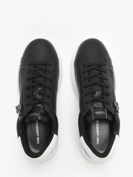 Sneakers Kapri Nft Zip En Cuir Karl lagerfeld Noir men KL52564 vue secondaire 3