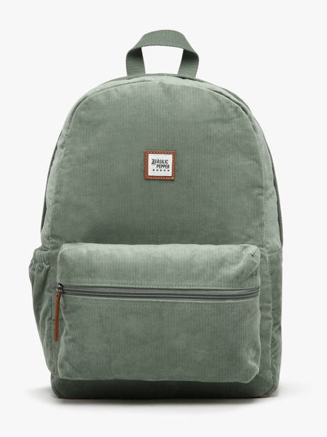 Sac à Dos 2 Compartiments Basilic pepper Vert delhi BDEH02