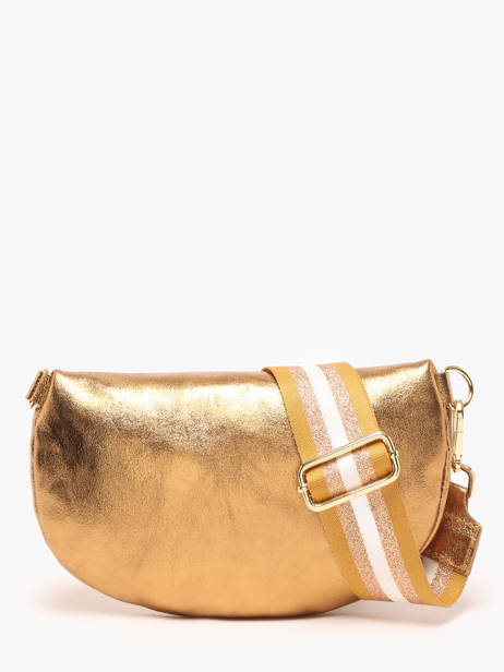 Leather Nine Belt Bag Milano Gold nine NI24011 other view 4