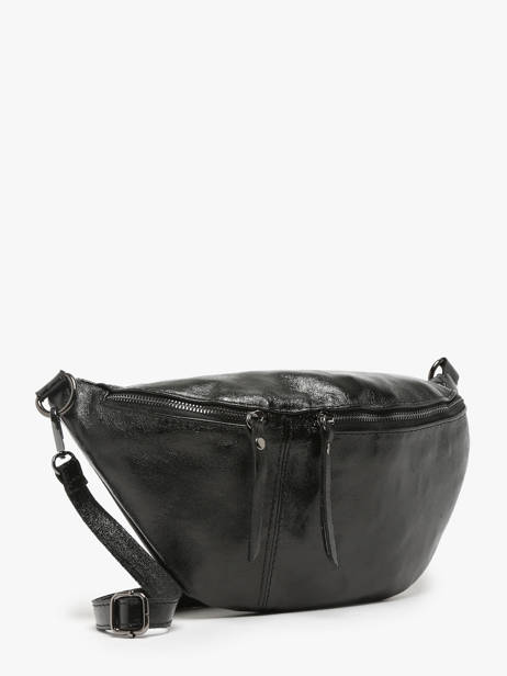 Sac Banane Milano Noir nine NI24062 vue secondaire 2