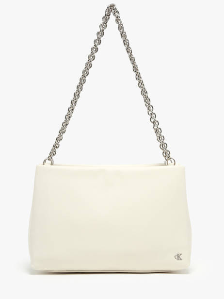 Sac Bandoulière Micro Mono Polyester Recyclé Calvin klein jeans Beige micro mono K612227