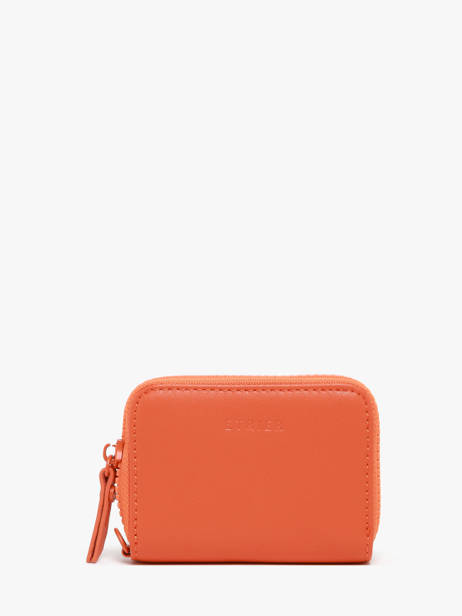 Leather Oxer Wallet Etrier Orange oxer EOXE090S