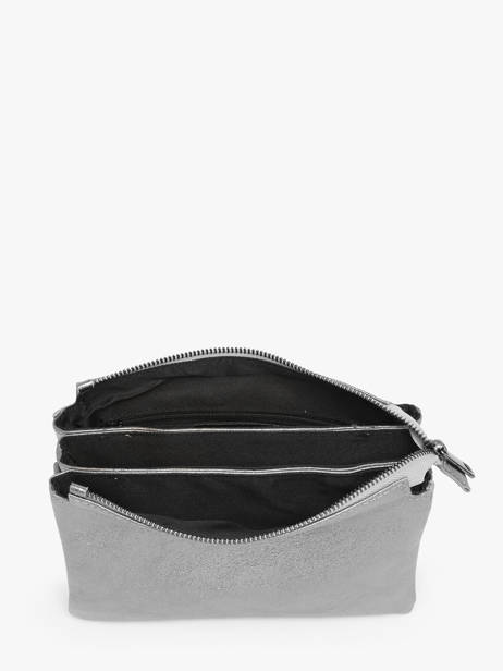 Sac BandouliÃ¨re Nine Milano Argent nine NI23116 vue secondaire 3