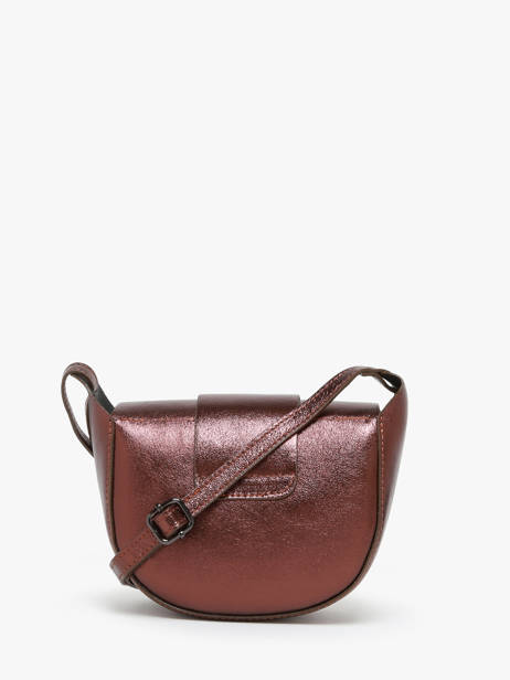 Sac Bandoulière Nine Cuir Milano Marron nine NI24064 vue secondaire 4