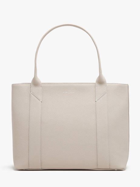 Sac Cabas Delft Cuir Nathan baume Beige mondrian 5 vue secondaire 4