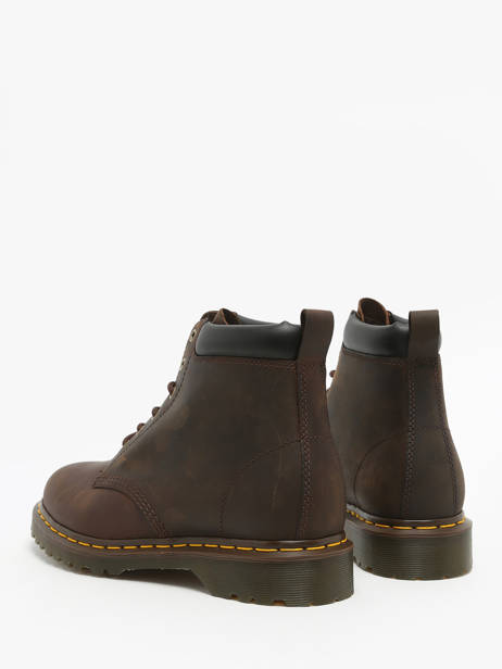 Bottines 939 Ben En Cuir Dr martens Marron unisex 24282207 vue secondaire 2