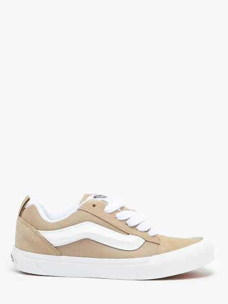 Sneakers Knu Skool En Cuir Vans Beige unisex CRPKHK1