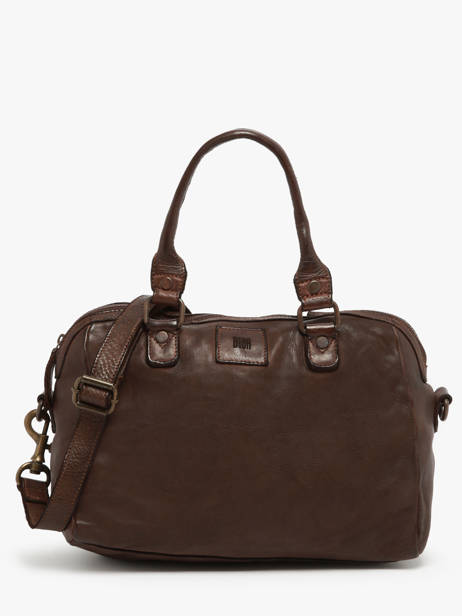 Leather Heritage Satchel Biba Brown heritage BT1