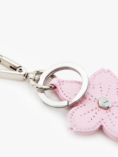 Leather Sakura Keychain Nathan baume Pink sakura 706N other view 1