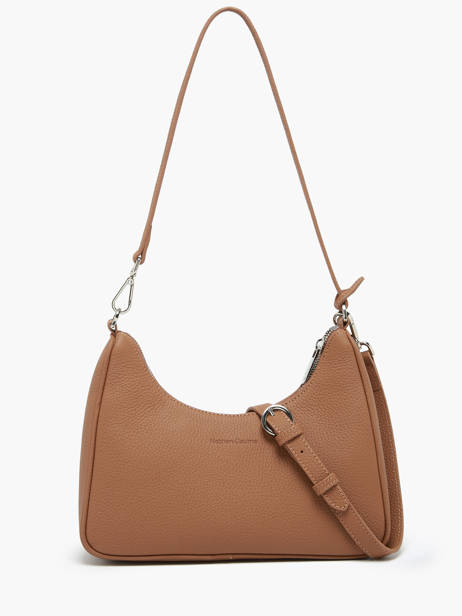 Sac Bandoulière Brasilia Cuir Nathan baume Marron n city 41 vue secondaire 4