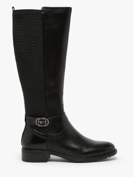 Bottes En Cuir Tamaris Noir women 43