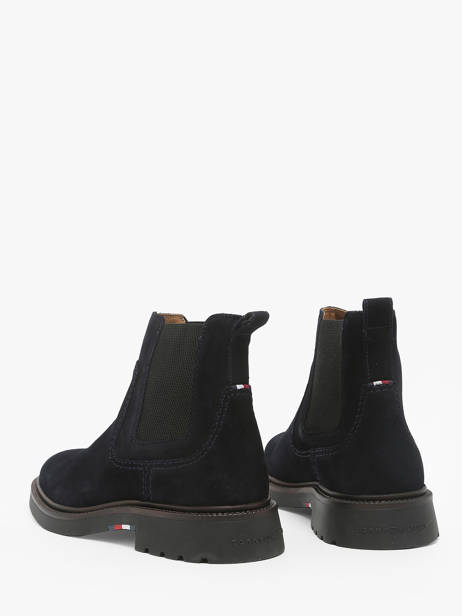 Chelsea Boots En Cuir Tommy hilfiger Bleu men 5104DW5 vue secondaire 2