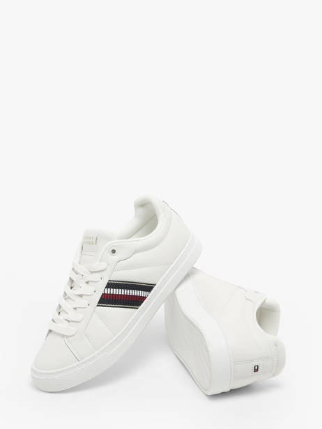 Sneakers In Leather Tommy hilfiger Multicolor women 8110YBL other view 3