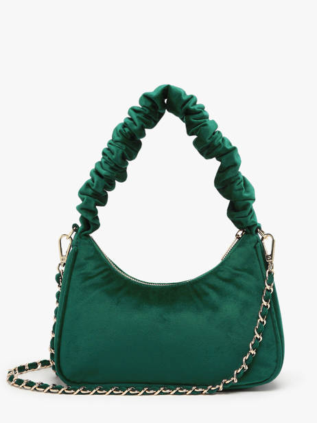 Shoulder Bag Velvet Chouchou Lancaster Green velvet chouchou 19 other view 4