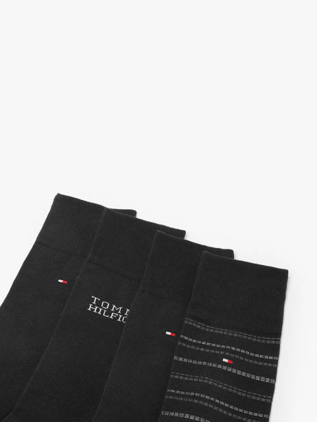 Chaussettes Tommy hilfiger Noir socks 71229780 vue secondaire 3